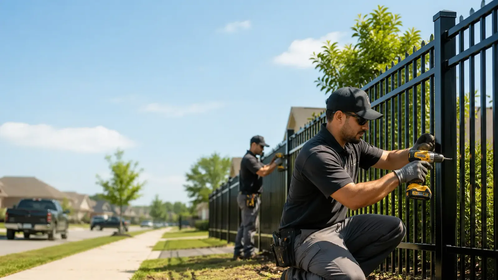 Metal Fence Installation in Junction City, KY